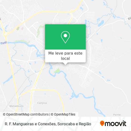 R. F. Mangueiras e Conexões mapa