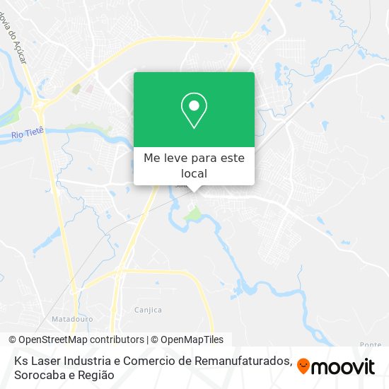 Ks Laser Industria e Comercio de Remanufaturados mapa