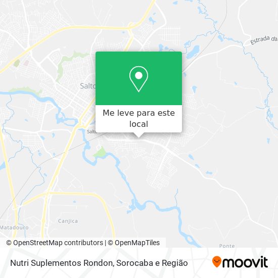 Nutri Suplementos Rondon mapa
