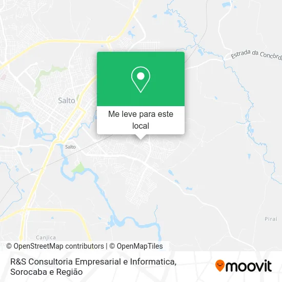 R&S Consultoria Empresarial e Informatica mapa