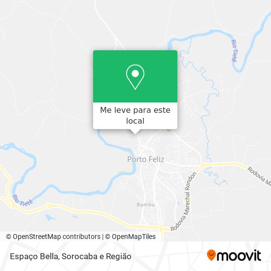 Espaço Bella mapa