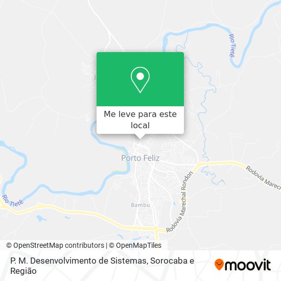 P. M. Desenvolvimento de Sistemas mapa
