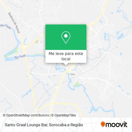 Santo Graal Lounge Bar mapa