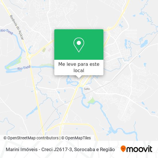 Marini Imóveis - Creci J2617-3 mapa