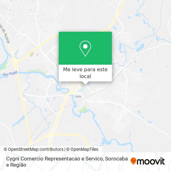 Cygni Comercio Representacao e Servico mapa