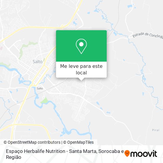 Espaço Herbalife Nutrition - Santa Marta mapa