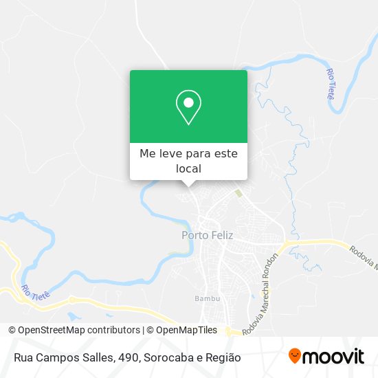 Rua Campos Salles, 490 mapa