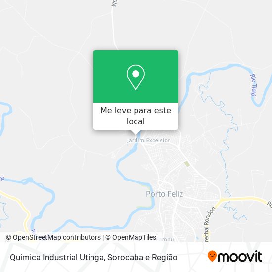 Quimica Industrial Utinga mapa