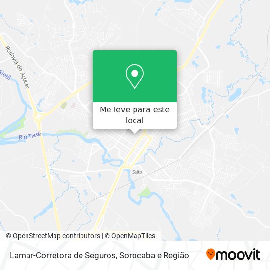 Lamar-Corretora de Seguros mapa