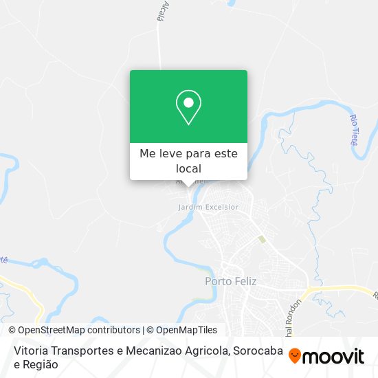Vitoria Transportes e Mecanizao Agricola mapa