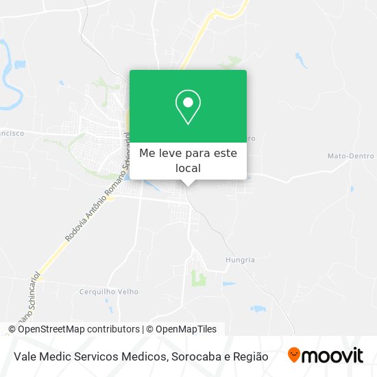 Vale Medic Servicos Medicos mapa