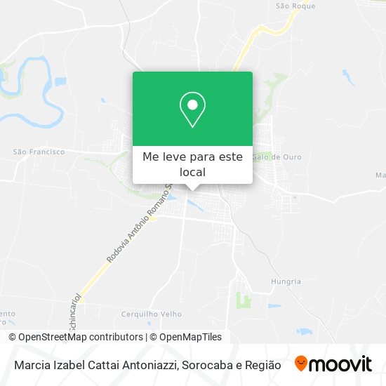 Marcia Izabel Cattai Antoniazzi mapa