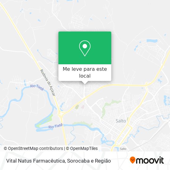Vital Natus Farmacêutica mapa