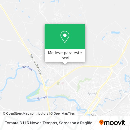 Tomate C.H.R Novos Tempos mapa