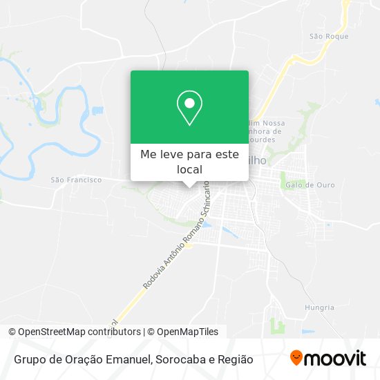 Grupo de Oração Emanuel mapa