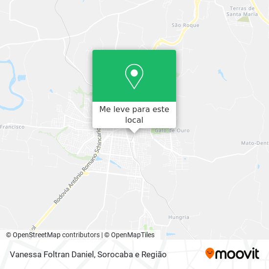 Vanessa Foltran Daniel mapa