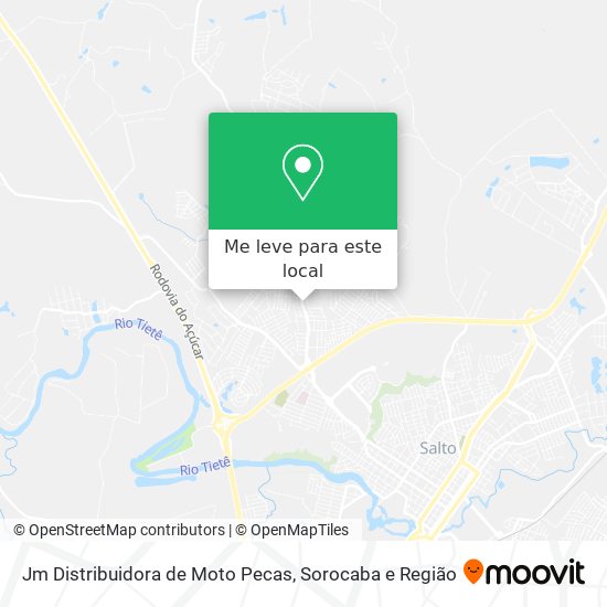 Jm Distribuidora de Moto Pecas mapa