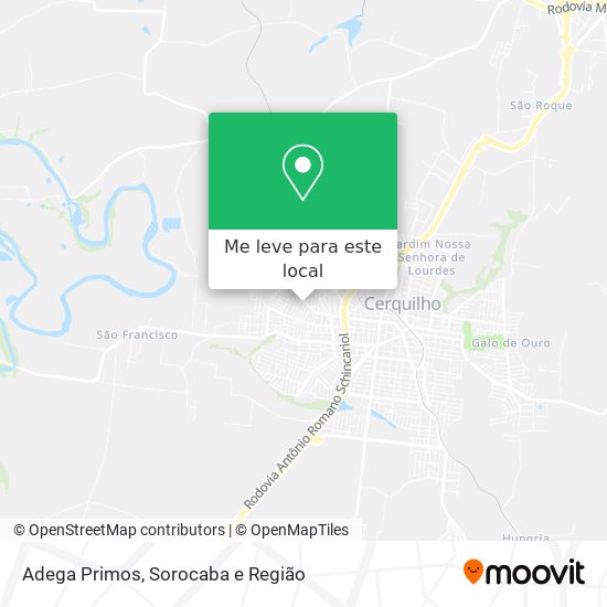 Adega Primos mapa