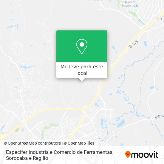 Especifer Industria e Comercio de Ferramentas mapa