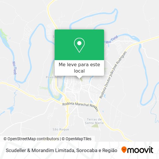 Scudeller & Morandim Limitada mapa
