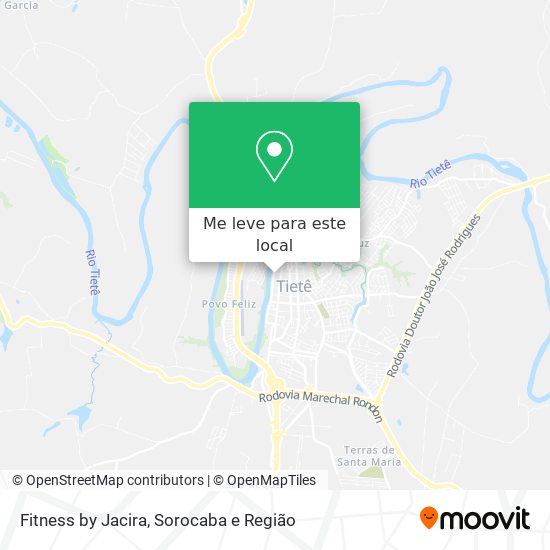 Fitness by Jacira mapa