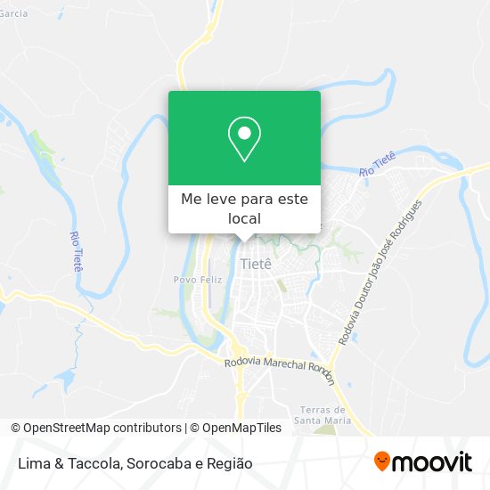 Lima & Taccola mapa