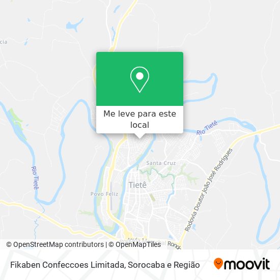 Fikaben Confeccoes Limitada mapa