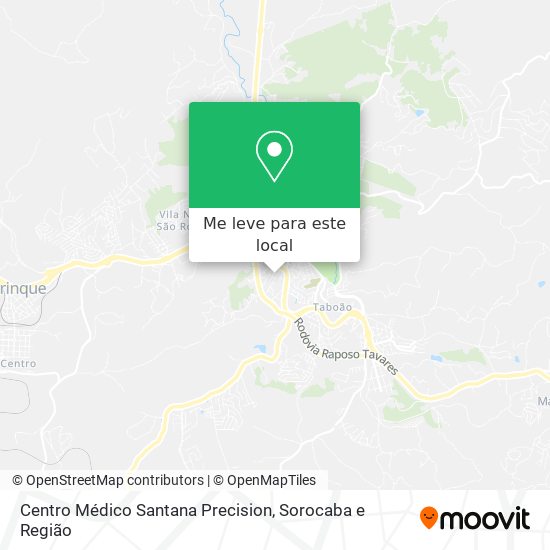 Centro Médico Santana Precision mapa