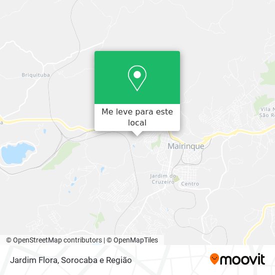 Jardim Flora mapa