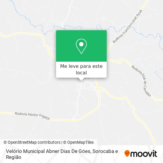 Velório Municipal Abner Dias De Góes mapa
