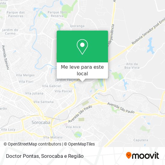 Doctor Pontas mapa