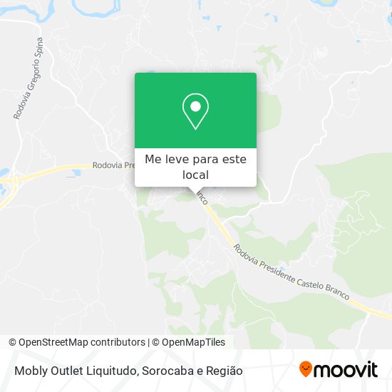 Mobly Outlet Liquitudo mapa