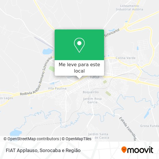 FIAT Applauso mapa