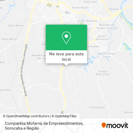 Companhia Mofarrej de Empreendimentos mapa