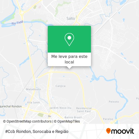 #Ccb Rondon mapa