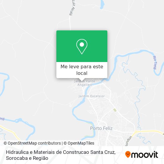 Hidraulica e Materiais de Construcao Santa Cruz mapa