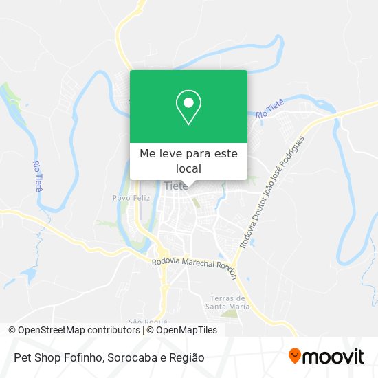 Pet Shop Fofinho mapa