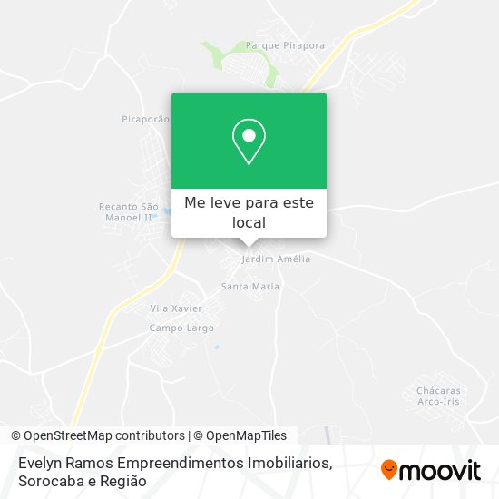 Evelyn Ramos Empreendimentos Imobiliarios mapa