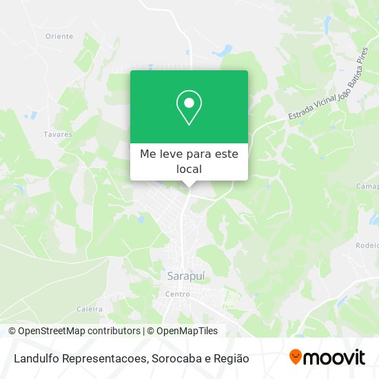 Landulfo Representacoes mapa