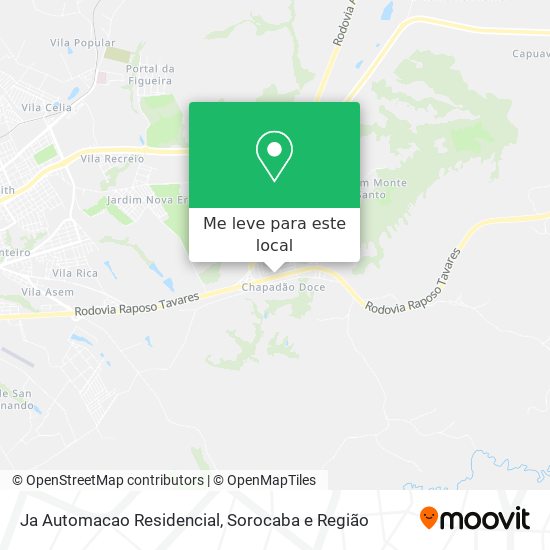 Ja Automacao Residencial mapa