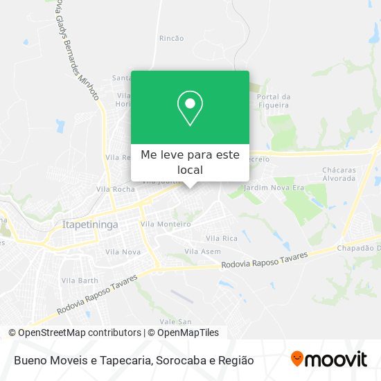 Bueno Moveis e Tapecaria mapa