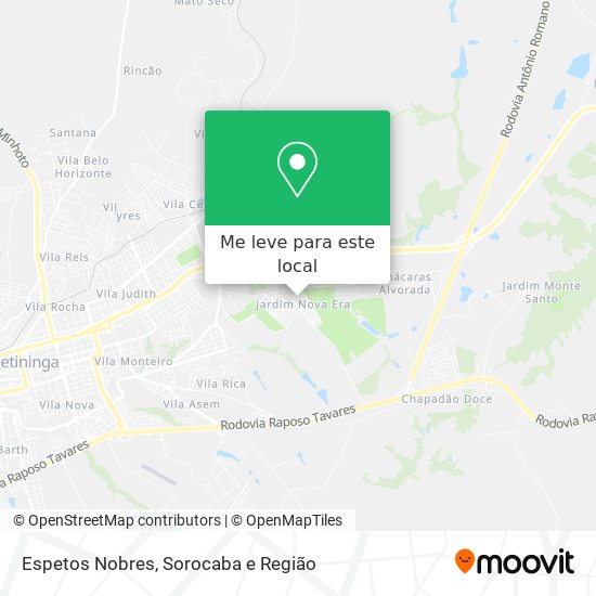 Espetos Nobres mapa