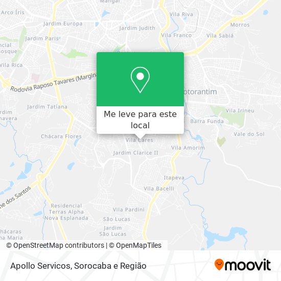Apollo Servicos mapa