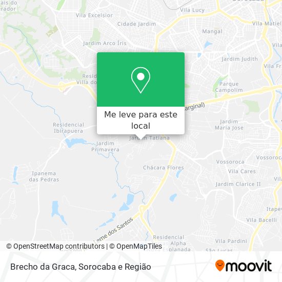 Brecho da Graca mapa