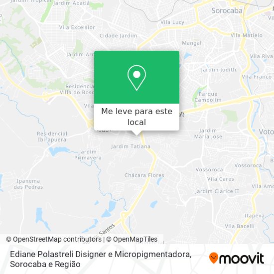 Ediane Polastreli Disigner e Micropigmentadora mapa