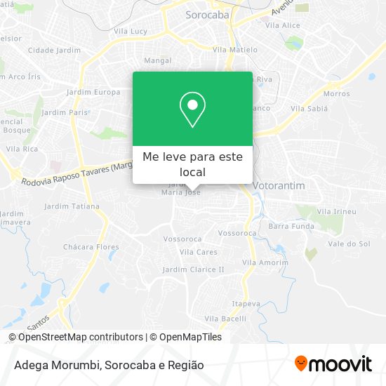 Adega Morumbi mapa