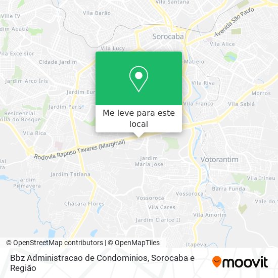 Bbz Administracao de Condominios mapa