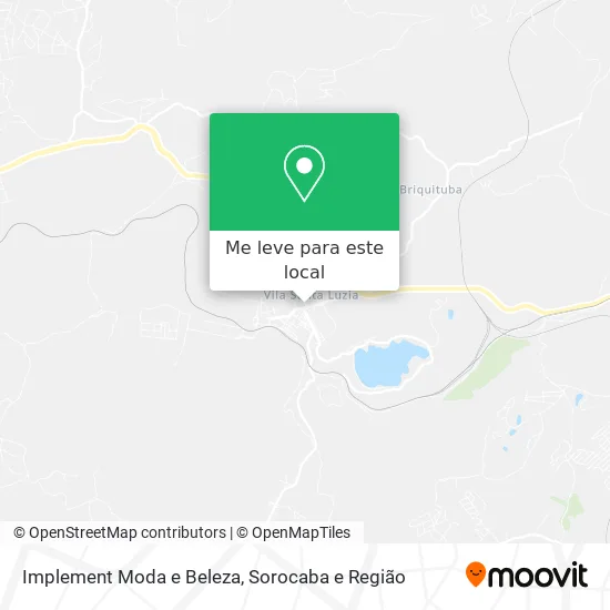 Implement Moda e Beleza mapa