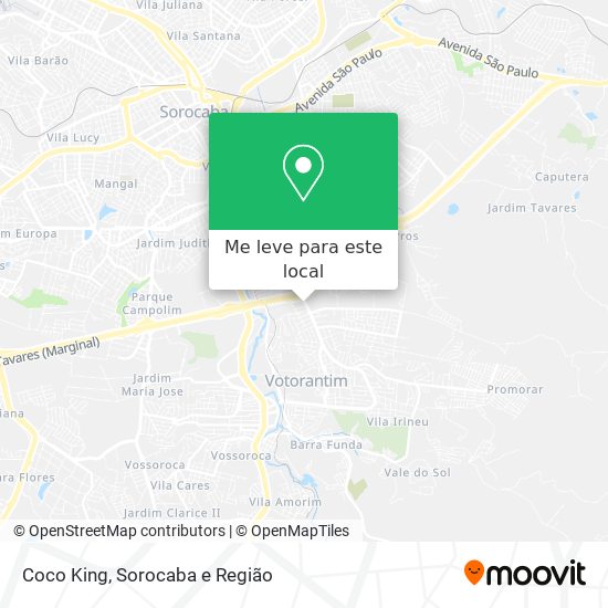 Coco King mapa