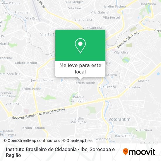 Instituto Brasileiro de Cidadania - Ibc mapa